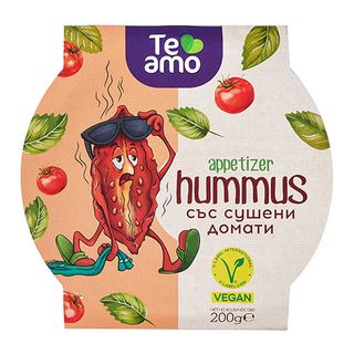 Те амо хумус сушени домати 200г / 20753308