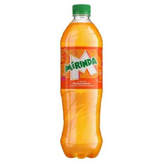 Mirinda Napój gazowany o smaku pomarańczy 0,85 l