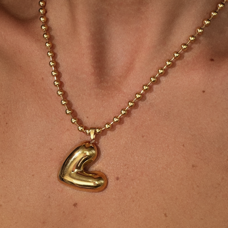 Titanium Gold Plated Necklace