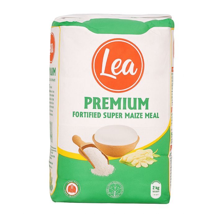 Lea Premium Fortified Super Maize Meal, 2kg