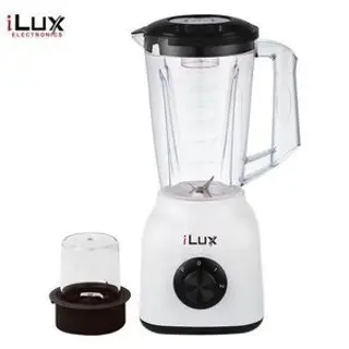 ilux Blender & Grinder - 2 En 1- LX-358 - Bol 1.5 L - 300W - Noir