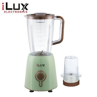 ilux Blender & Grinder - 2 En 1- LX-373 - Bol 1.5 L - 300W - Noir