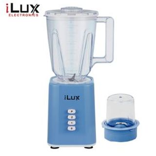 ilux Blender 2 En 1 - LX-382 - 300W - 1.5 L - Bleu