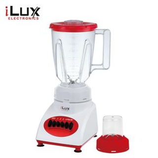 ilux Blender & Grinder - 2 En 1 - LX-365 - Bol 1.5 L - 300W - 4 Vitesses