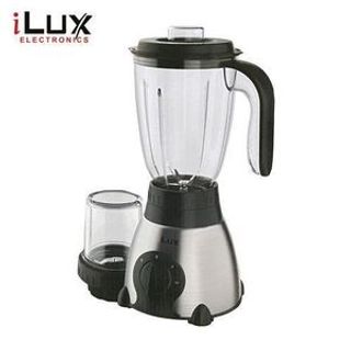 ilux Blender & Grinder - 2 En 1 - LX-906 - Bol 1.5 L - Noir