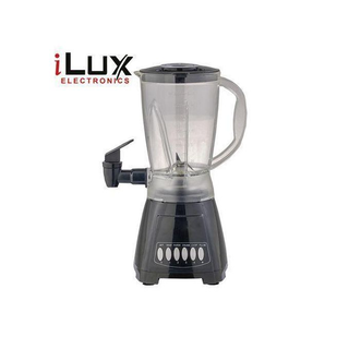 ilux Blender Avec Distributeur De Jus LX-2827D - 4 Vitesses + Pulse - 300W - Noir