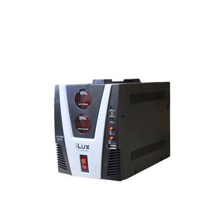 ilux Stabilisateur Numérique 1000VA - Automatique -Noir