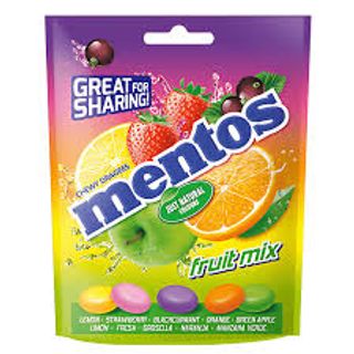 Mentos Sachet 160g Fruit Mix