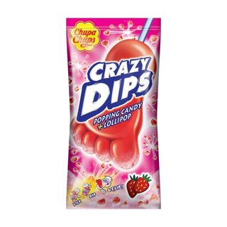 Sucette Chupa Chups CRAZY DIPS Fraise