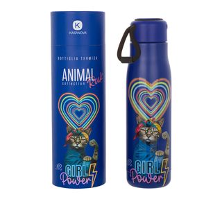 Bottiglia termica 500 ml Gatto rock - Animal Collection