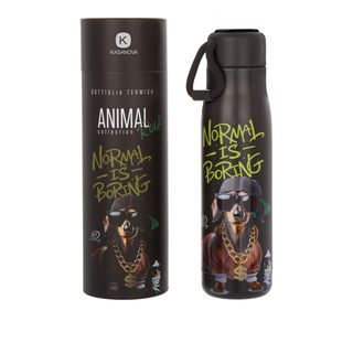 Bottiglia termica 500 ml Bassotto rock - Animal Collection