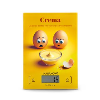 Bilancia digitale cucina crema - 5 kg