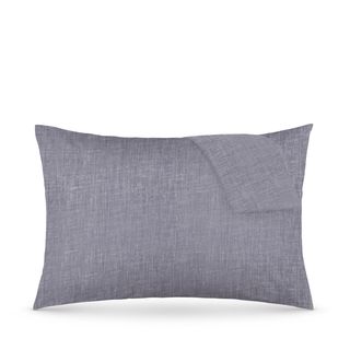 Coppia federe 50x80 cm - melange blu