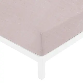 Lenzuolo con angoli matrimoniale melange - beige