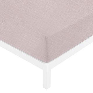 Lenzuolo con angoli matrimoniale melange - beige