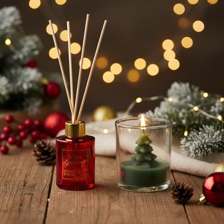 Set candela e diffusore - Lola Natale