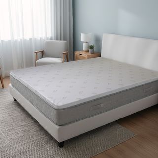 Topper matrimoniale antibatterico memory - Health