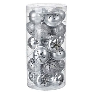 Novogodišnji ukras set 24 - Silver Bells