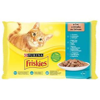 Friskies preliv za macke mp riba 4x85g friskies