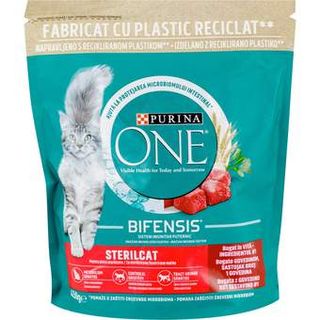 2443538 PURINA ONE STERILCAT kompletna hrana za mačke sa govedinom 450 g