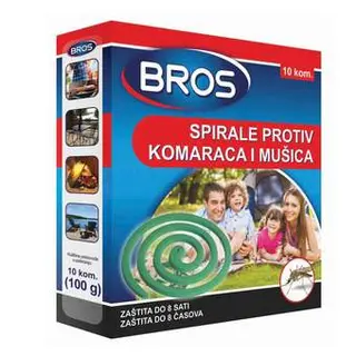 Spirale protiv komaraca Bros 10 kom.