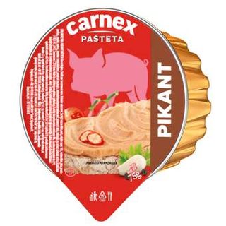 Carnex pikant pasteta 75g