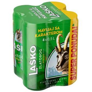 Laško Limenka 4 - Pack 0,5 L