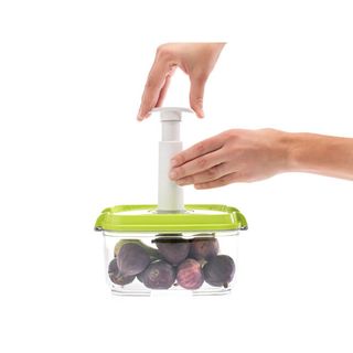 Vakumska posuda Status 0.8l zeleni poklopac