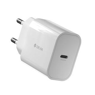 Punjač Devia Smart RLC-381B PD 1x USB-C 20W bijeli BRA013518