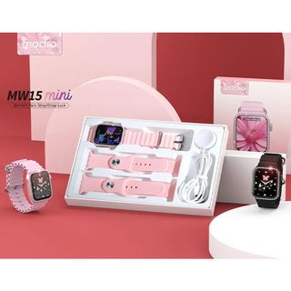 Pametni sat Modio MW15 36mm Black (3 izmjenjive narukvice)