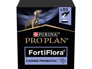 Suplemento para cão probiótico pro plan fortiflora 30x1g