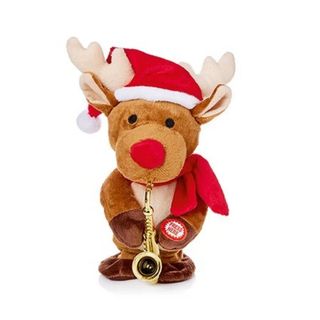 Dancing Musical Reindeer (20cm)