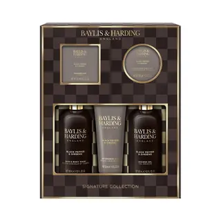 Baylis & Harding Black Pepper & Ginseng Men's Perfect Grooming Pack Gift Set