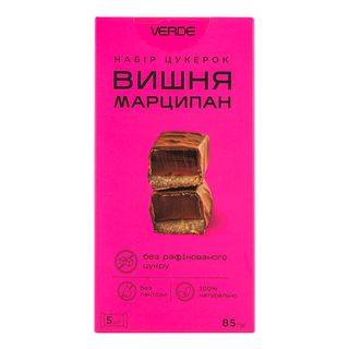 Цукерки Verde 85 г Мармелад-марципан