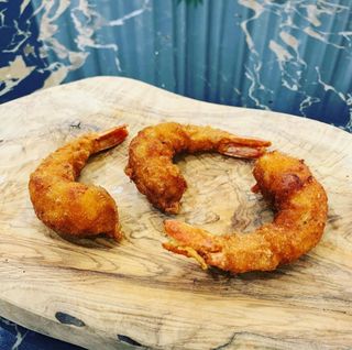 12 pièce crevette pané