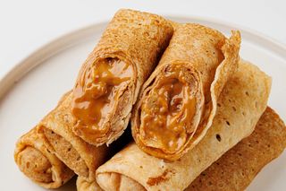 Palačinke sa karamel. kond. mlekom