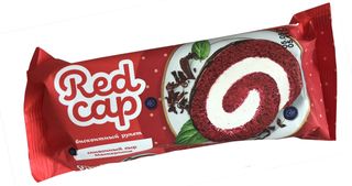 Roll biskvit maskarpone