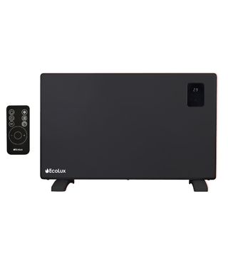 Panneau rayonnant 1500 W avec affichage LED et télécommande ECOLUX