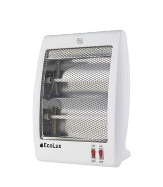 Radiateur halogène 2 tubes 400–800 W ECOLUX