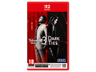 Nintendo Switch 2 Yakuza Kiwami 3 & Dark Ties (Game Key Card) (1607554)