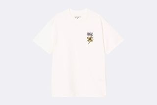 Carhartt WIP Wmns Clover T-Shirt Wax XS Blanco