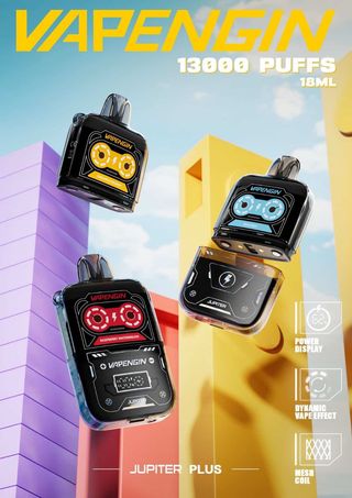 VAPENGIN Jupiter Plus Watermelon Ice Vape, 18ml