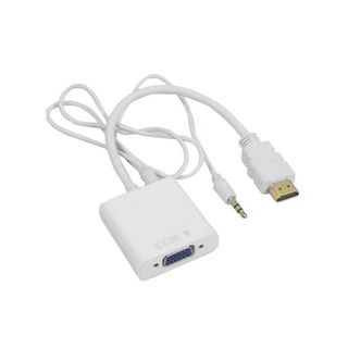 HDMI vers VGA Adaptateur HD 1080P Pour Mac + Cable Audio