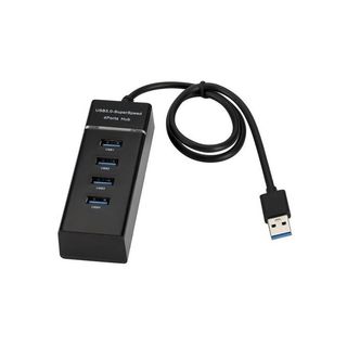 Hub USB Hub Adaptateur Conception à 4 Ports USB 3.0 à Haute Vitesse