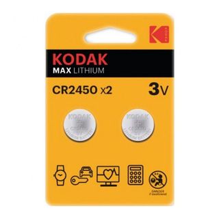 Kodak Pile Bouton au Lithium CR2450 3V