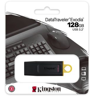 Clé USB Kingston 128 Go DataTraveler Exodia USB Type-A 3.2 Gen