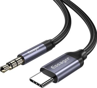 ESSAGER Cable 3.5mm to Type-C audio conversion