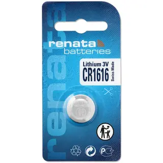 1 Pile Lithium CR1616 - RENATA - 3V