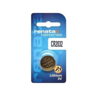 Renata Batterie 3V au Lithium CR2032, Pile Bouton 3 volts CR 2032