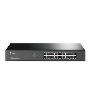 TP-Link 24-Port PoE Switch, Black